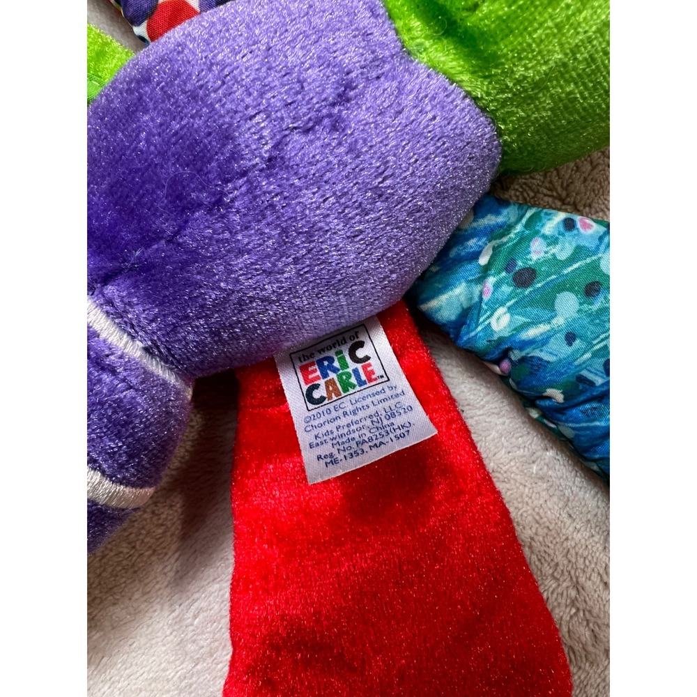 World Of Eric Carle The Very Hungry Caterpillar Plush Doll Learning Baby Toys 8" - Picture 4 of 5